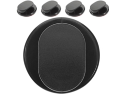 Conjunto De 5 Ganchos Pretos Em Pp Para Carro, Organizador Elegante Para Interiores.