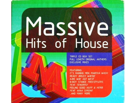 Cd Massive Hits Of House Dance Reaction