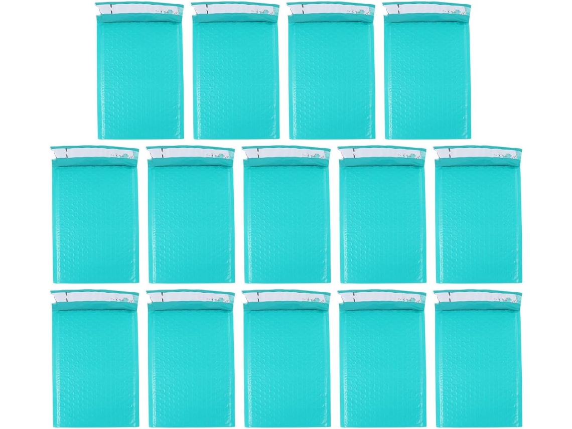 Lote De 25 Paquet Antichoc Verts Autoadesivos Em Plástico Légers Para Proteção Dos Produtos Lors Livraison