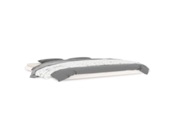 Estrutura de Cama Madeira de Pinho Maciça Branco MAISON EXCLUSIVE (200x200 cm)