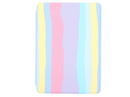 Capa protetora para e-book (Mão Holder, dobrável, colorida) Amazon Kindle Modelo 658 Young Version 2019 Reader Shell Arco-íris