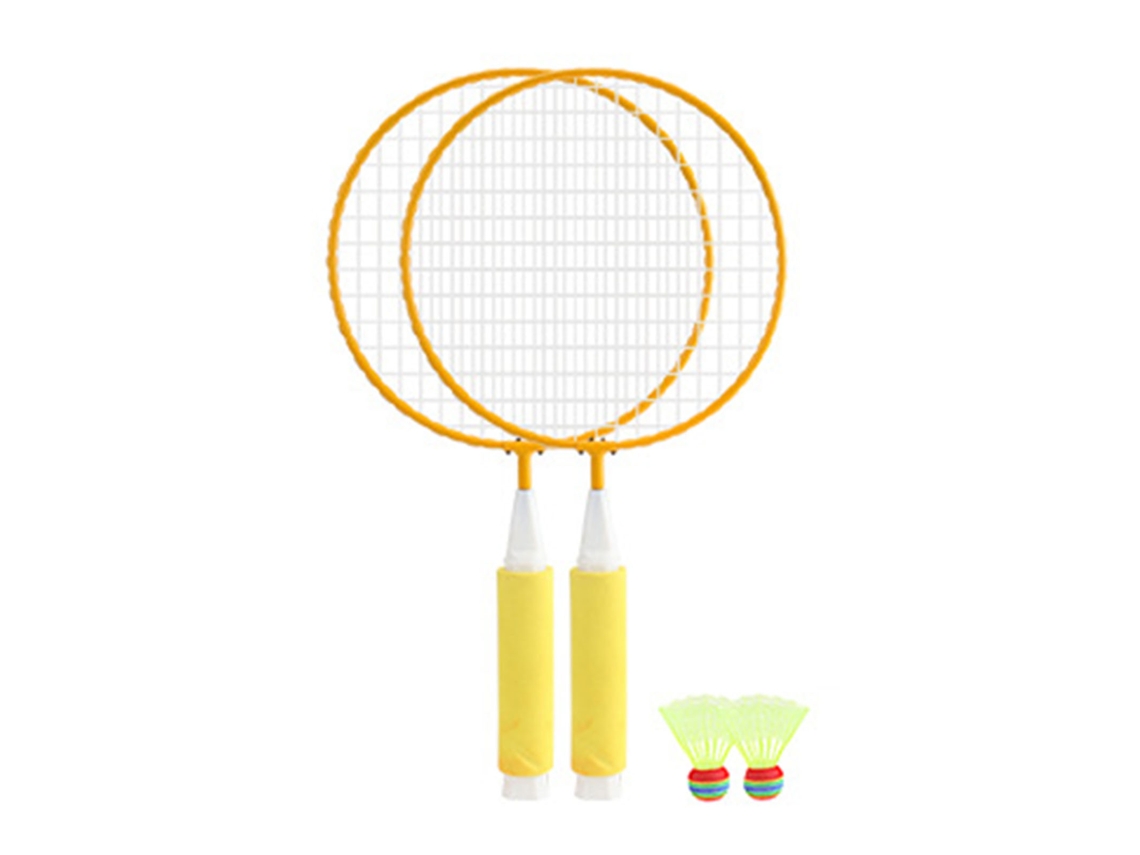 Conjunto de Raquetes de Badminton para Crianças com 2 Bolas