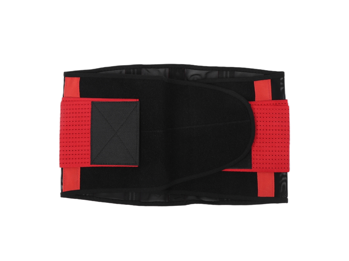 Lurelia Suporte Lombar M Para Cadeira E Costas Ergonómico Ajustável Respirável Vermelho