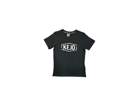 T-shirt De Homem Kejo Algodão Preto (xl)