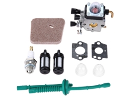 Kit De Carburador E Linha De Combustível Para Cortadeira Stihl Fs38 Fs45 Fs55 E Modelos Semelhantes