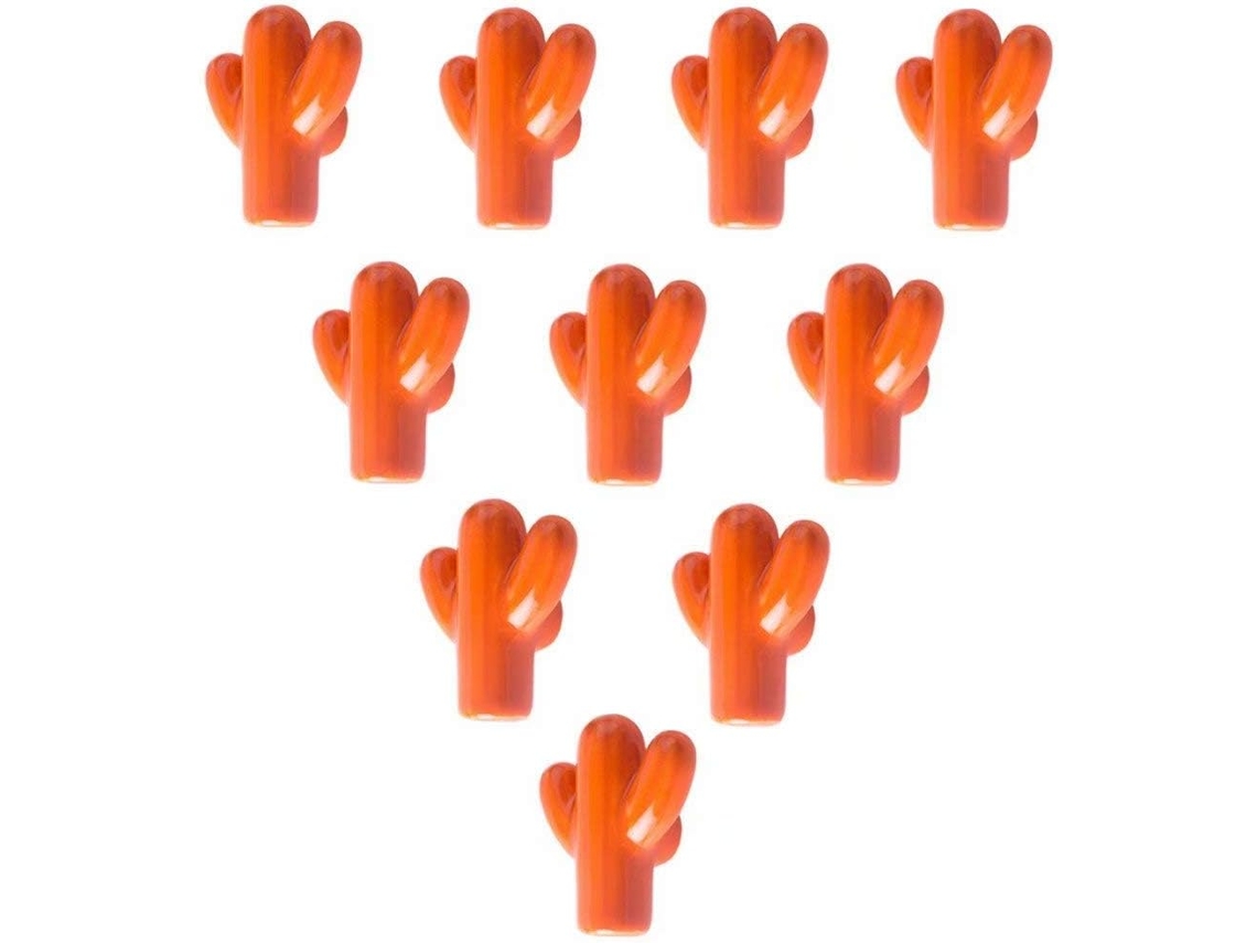 Conjunto De 10 Puxadores Cerâmica Armários, Portas E Gavetas De Quartos Infantis, Guarda Roupas, Cômodas E Outros