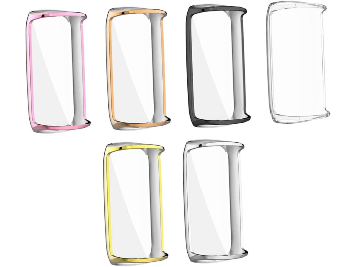 Conjunto De 6 Capas Protetoras Tpu Com Protetor Tela Para Smartwatch