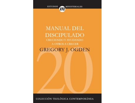 Livro manual del discipulado de greg ogden (espanhol)