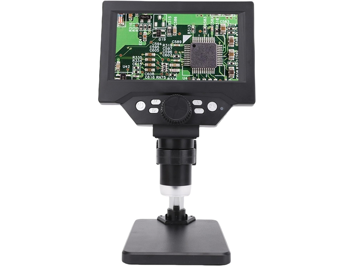 Microscópio Eletrônico Digital Com Tela Hd De 5,5 Polegadas - Ampliação