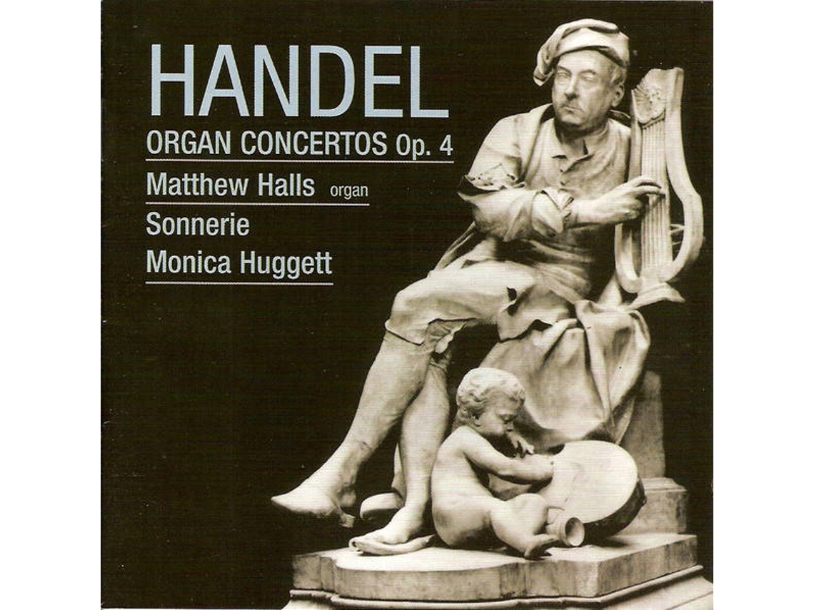CD Georg Friedrich Händel, Matthew Halls, Monica Huggett - Organ Concertos (1CDs)