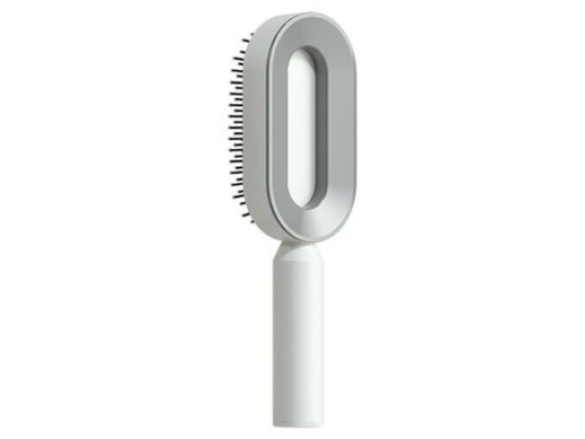 Resistente Ao Calor, Cerdas De Nylon Flexíveis, Escova De Cabelo Autolimpante, Design Ergonômico, Cabo Antiderrapante, Para Todos Os Tipos De Cabelo,