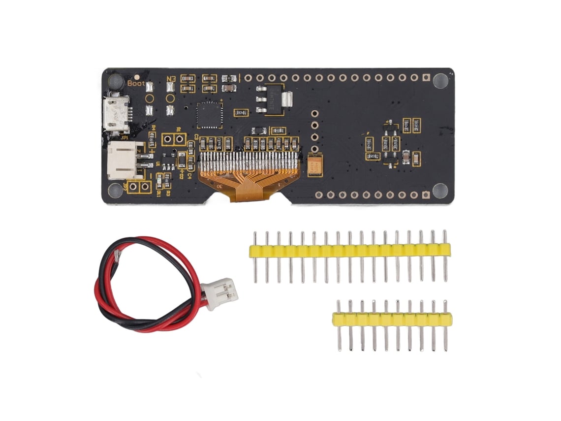 Módulo Sem Fio Wifi Bluetooth Esp32 Profissional Dual Core Placa De Desenvolvimento Micro Usb Com Tela De 0.96 Polegadas