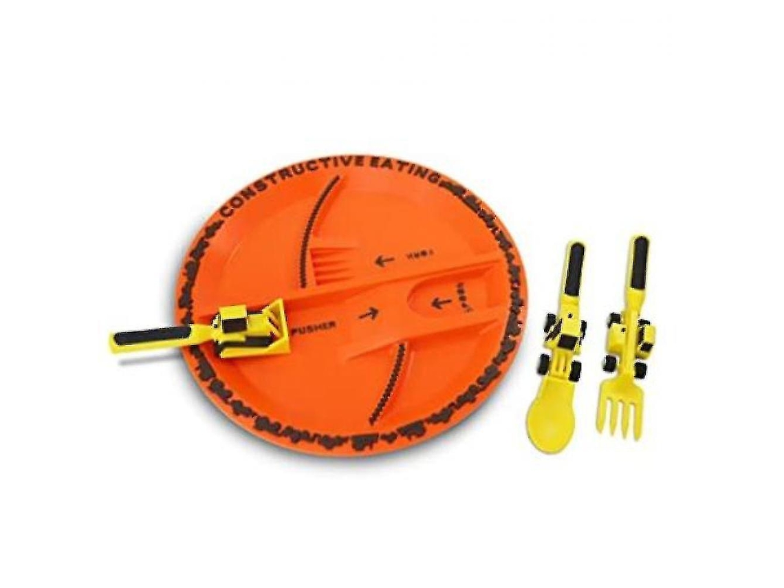 Conjunto De Tigelas Para Crianças Com Utensílios E Prato
