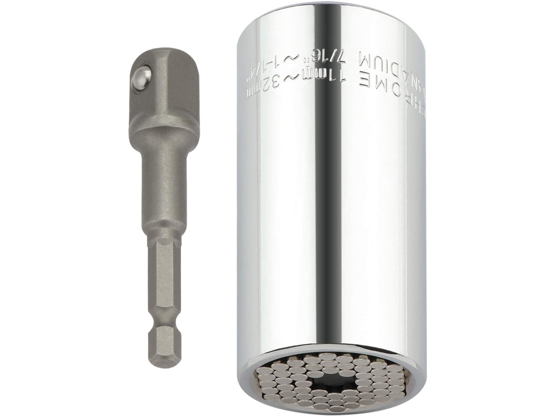 Soquete Multifuncional De 11, 32 Mm Com Adaptador De Haste Extensão
