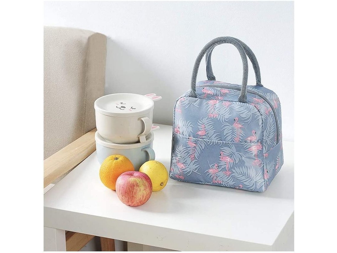 Bolsa Térmica Nova Line para almoço, resistente à água, anti vazamento, para mulheres | S/MARCA