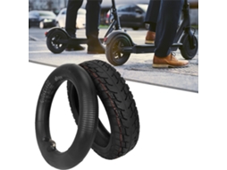 Pneu Sem Câmara 60/70 6.5 com Câmara de Borracha, Compatível com Scooter Ninebot Max G30 | S/MARCA