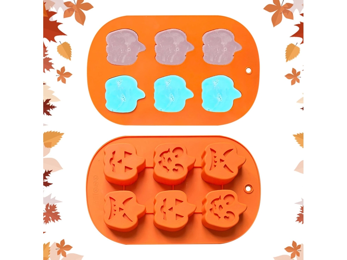 Molde De Silicone Com 6 Cavidades Outono