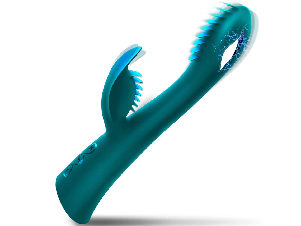 Vibrador De Massagem De 7 Frequncias Para Adultos (verde) Yizhood