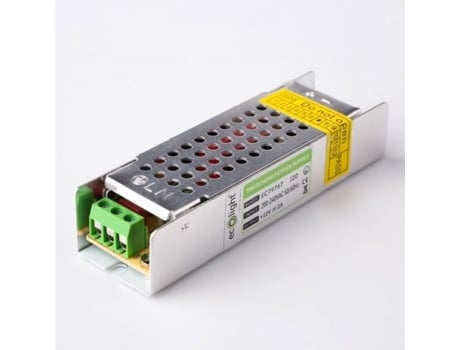 Transformador Led 25W 12V 2A Ip20 Slim 100X30X21 ECOLIGHT