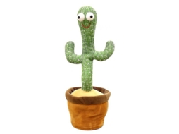 2026 cactus Bailarín Falante, Brinquedo Que Repete o Que Você Diz, Cantor com Luz Led e Carregamento Usb, Presente Ideal para Crianças