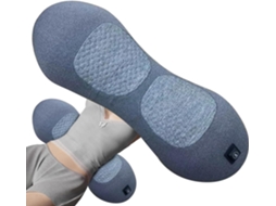 Almofada de Apoio Lombar Ergonômica, Travesseiro Espuma Viscoelástica com Capa, Suporte Durável CHABERLU