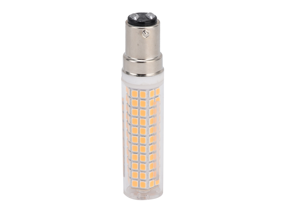 Lâmpada Led Corn Ba15d 15w 1500lm Regulável 136led Branco Frio para Lustre Teto Parede | S/MARCA