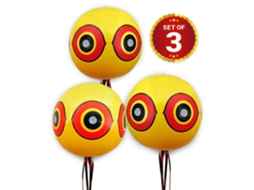 Rebe globos Repelentes de Aves Repelente de Pombos e Corvos para Uso com Ultrassom/pontas/rede Pacote de 3