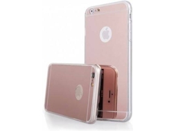 Capa iPhone 6 Plus, 6s Plus Mirror Rosa