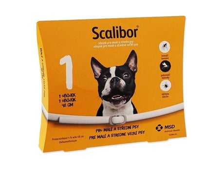 Para Cães Pequenos e Médios 48 Cm Scalibor