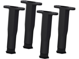 Conjunto De 4 Pés Suporte Ajustáveis Para Estrutura Cama, Substitutos Para Móveis, Para Ajustar A Altura De Camas E