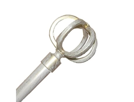 Barra forja extensible 75/120 mundi marfil oro