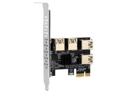 Placa Riser De Mineração Pci-e Pcie Pci-express 1x Adaptador To16x 4x Multiplicador Usb3.0