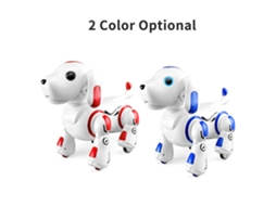 Perro Robot Inteligente Com Controle Remoto 2.4ghz Brinquedo Interativo Canta Dança Programável Presente De Aniversário Para Crianças