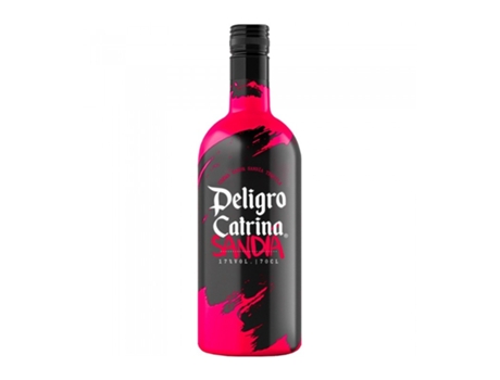 Creme Licor Tequila Peligro Catrina Melancia 70Cl. ANDALUSÍ DESTILERÍAS