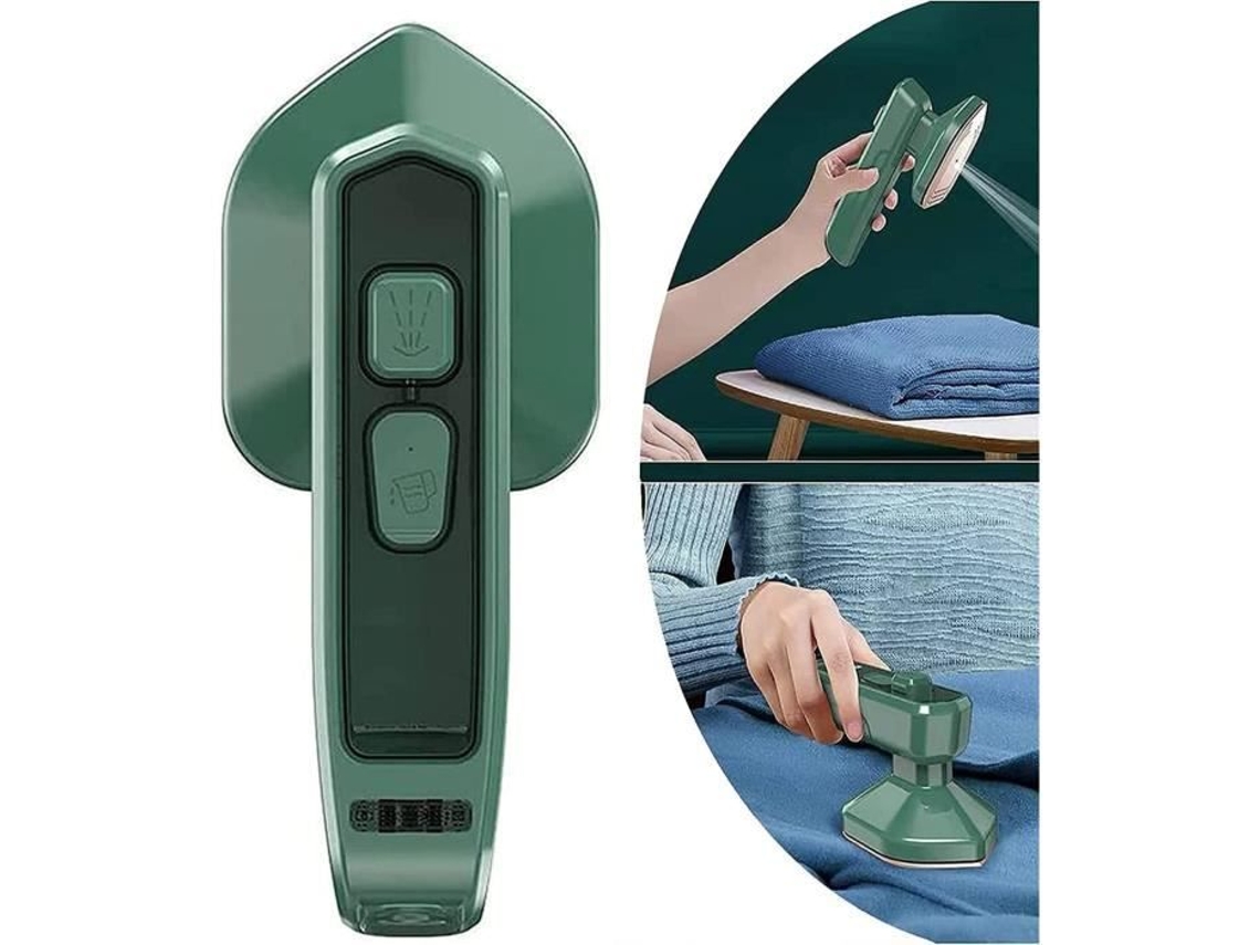 Micro Ferro a Vapor Profissional Mini Ferro a Vapor Portátil Mini Ferro a Vapor Portátil para Pendurar Roupas de Engomar 615