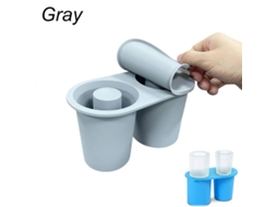 Forma de Gelo Silicone Cilíndrica com Tampa para Stanley Cup Acessório S/MARCA