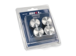 Kit com 4 Puxadores de Cozinha de Haste Longa na Cor Preta. Fogão/placa a Gás Cok1773un