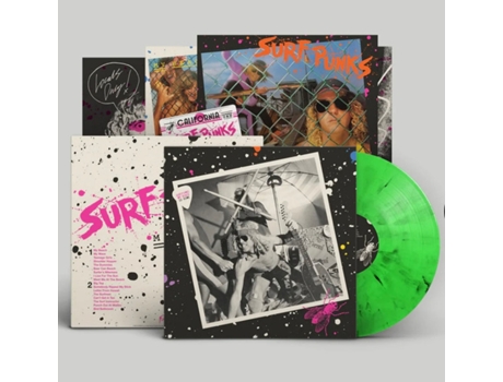 Surf Punks My Beach Vinil Verde Marmoreado Futurismo