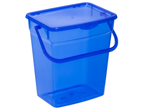 Caixa de Detergente PLAST TEAM 6 Litros Azul-Transparente