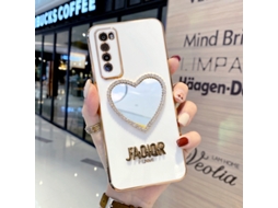 Capa de proteção com forma de coração para iPhone 12 Pro EOOCOO
