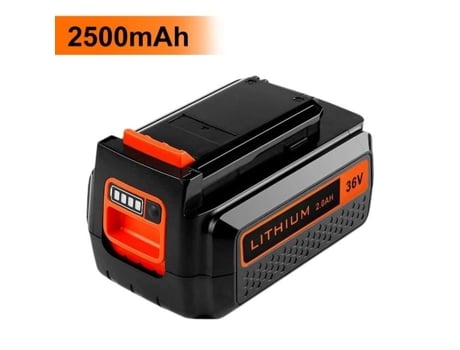Bateria de Íon-Lítio de 2500Mah para Bateria Black & Decker Bl20362 Lbx2040-1 de 36V QINGQUE