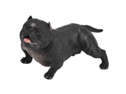 Ats modelo de Bulldog Simulación Decoración Educativa Figura de Perro Colección Juguete Pl127 850