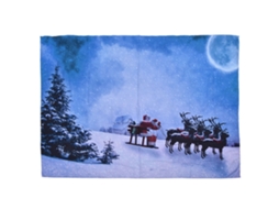 Tapete tapestry de Natal com árvore, estilo boêmio, para quarto e sala, 200x150cm