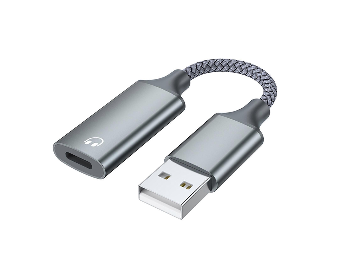 Cabo adaptador iOS de 8 pinos para USB (cinza) para laptops