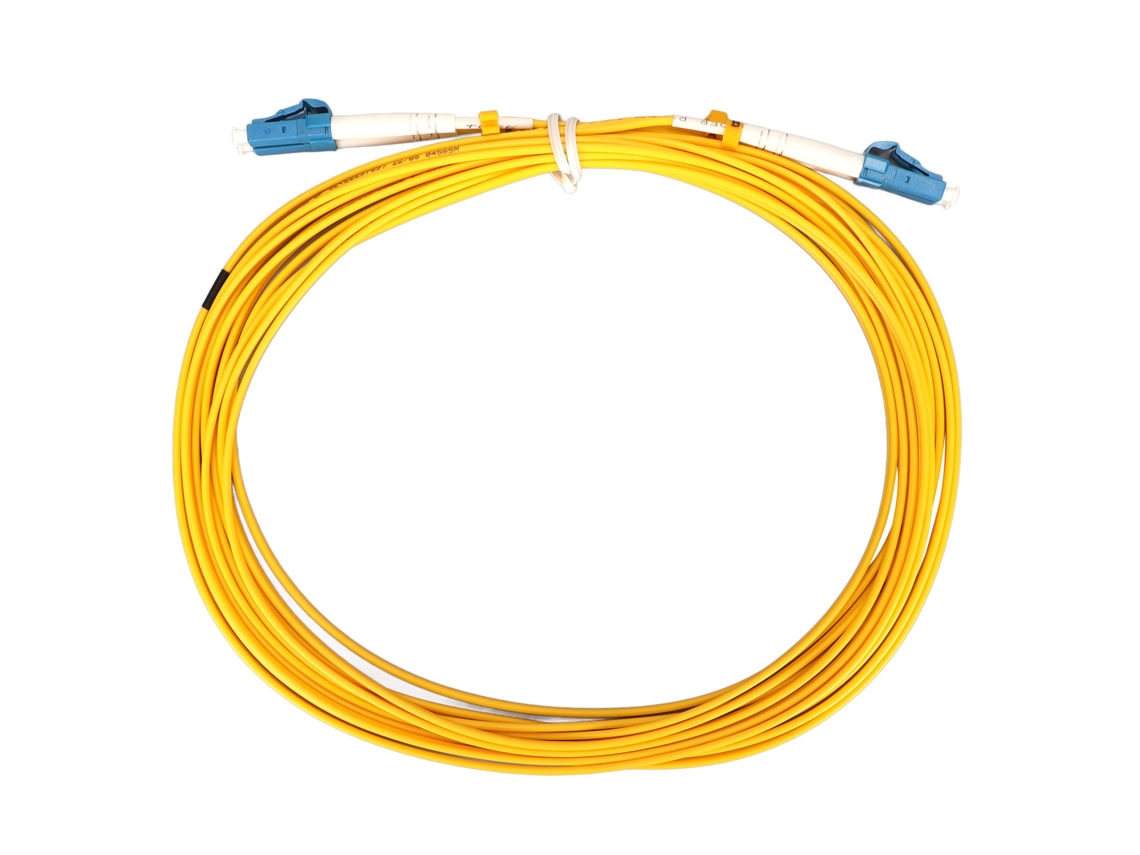 Cabo De Fibra Óptica (lc Para Lc Duplex Monomodo) Com 5 Metros De Comprimento. O Cabo De Fibra Óptica Lc-lc Duplex Monomodo É Adequado Para...