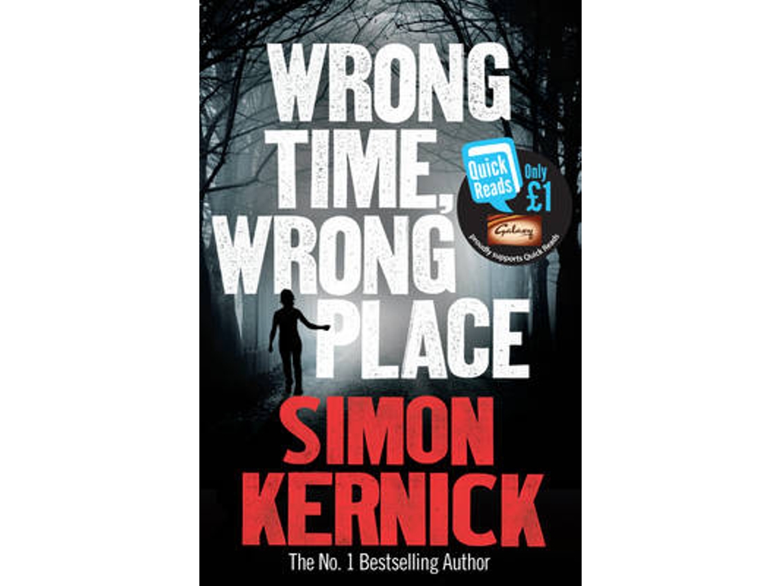 Livro Wrong Time Wrong Place de Simon Kernick (Inglês)