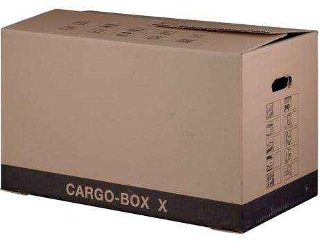 Caixa Móvel SMARTBOXPRO Cargo-Box X Marrom