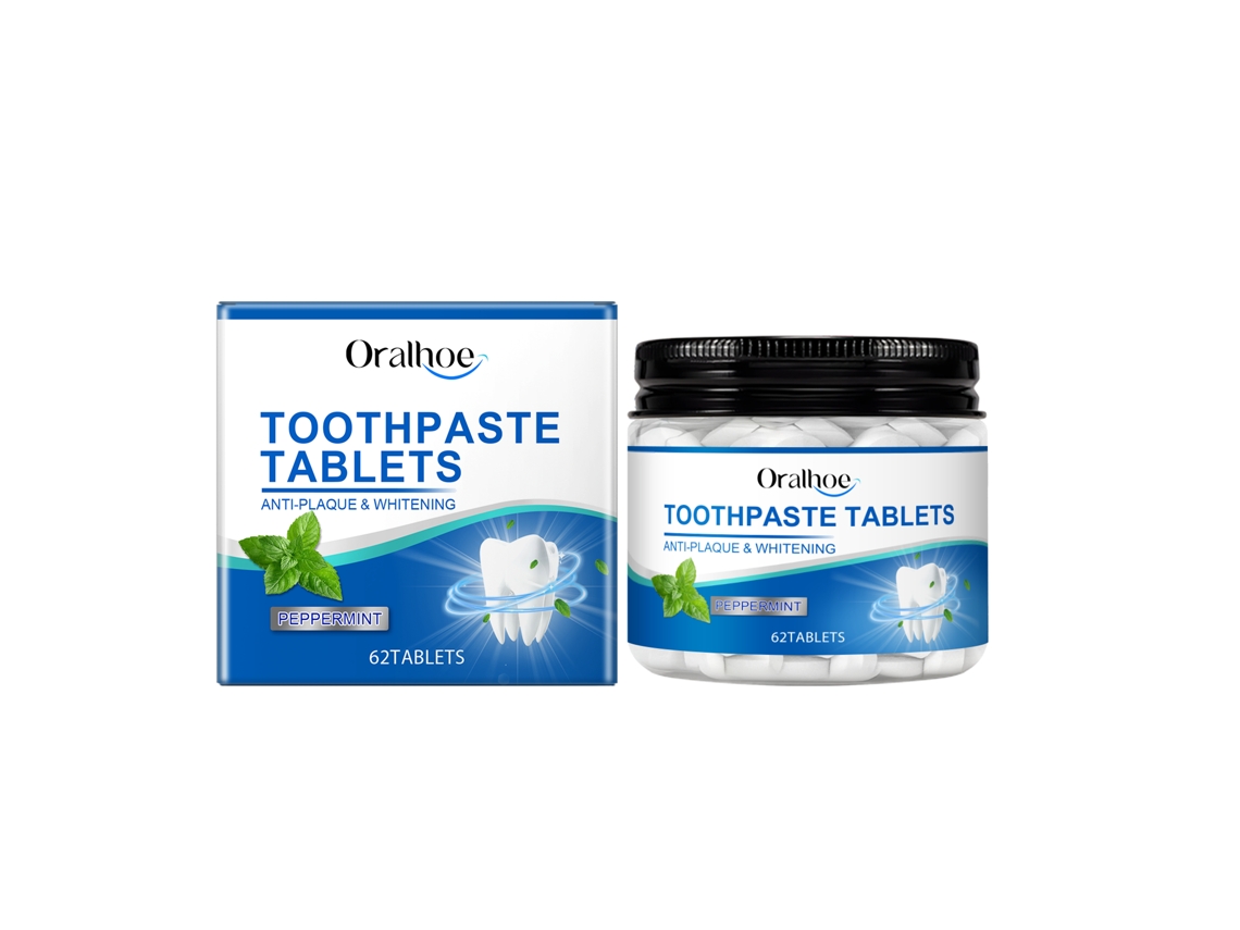 Pasta de Dentes Menta Brancura Comprimidos