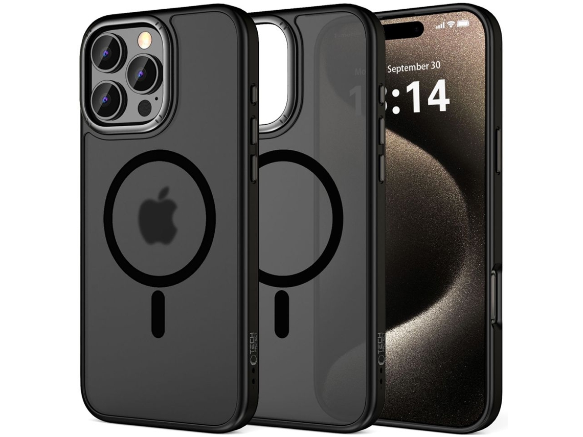 Tech-protect Magedge Para Magsafe Para Iphone 16 Pro Max Capa De Proteção