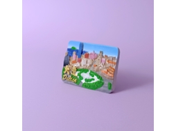 (praça Zhongshan De Dalian) Ímãs De Geladeira De Dalian, Liaoning, Lembrancinhas Turísticas, Ímãs De Resina